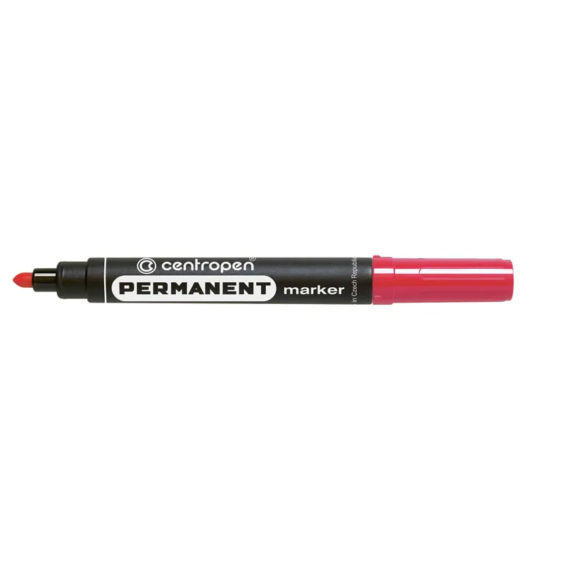 Маркер Permanent 8566 2,5 мм круглый красный Centropen (8566/02) Маркер Permanent 8566 2,5 мм круглый красный Centropen (8566/02)