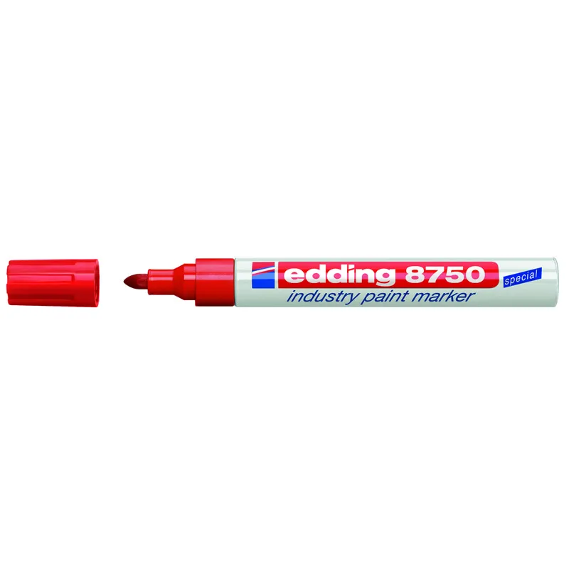 Маркер Industry Paint e-8750 2-4 мм червоний Edding (e-8750/02) Маркер Industry Paint e-8750 2-4 мм червоний Edding (e-8750/02)