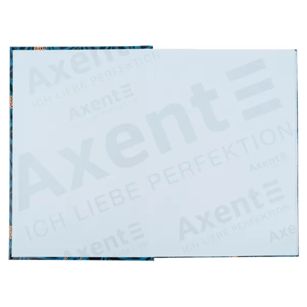 Книга записна А4 Leopard, 96 арк, клітинка, темно синя Axent (8422-556-A) - Фото 1