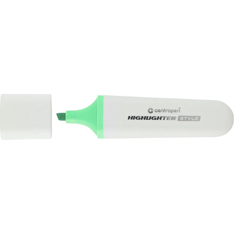 Маркер Highlighter Style 6252 1-4,6 мм клиновидный пастель зеленый Centropen (6252/60 - 12) Маркер Highlighter Style 6252 1-4,6 мм клиновидный пастель зеленый Centropen (6252/60 - 12)