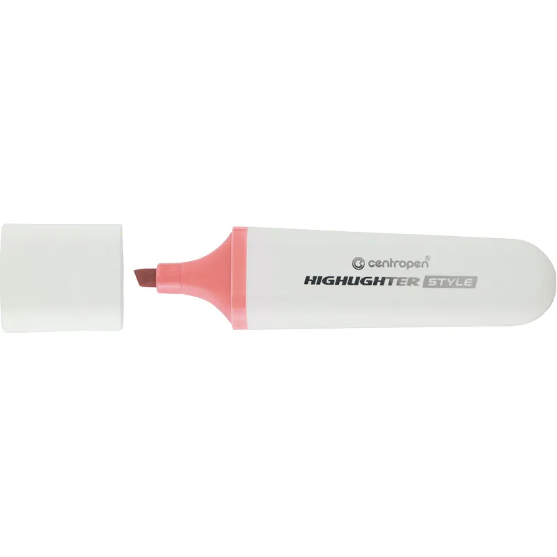 Маркер Highlighter Style 6252 1-4,6 мм клиновидный пастель розовый Centropen (6252/56 - 12) Маркер Highlighter Style 6252 1-4,6 мм клиновидный пастель розовый Centropen (6252/56 - 12)