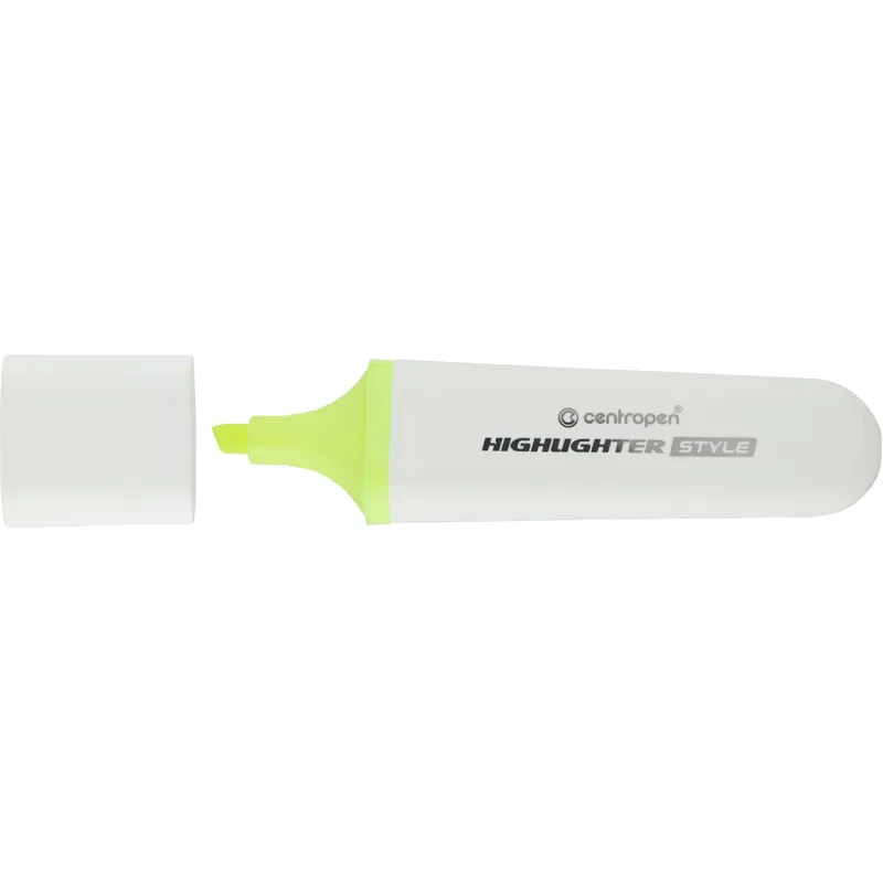 Маркер Highlighter Style 6252 1-4,6 мм клиновидный желтый Centropen (6252/51 - 12) Маркер Highlighter Style 6252 1-4,6 мм клиновидный желтый Centropen (6252/51 - 12)