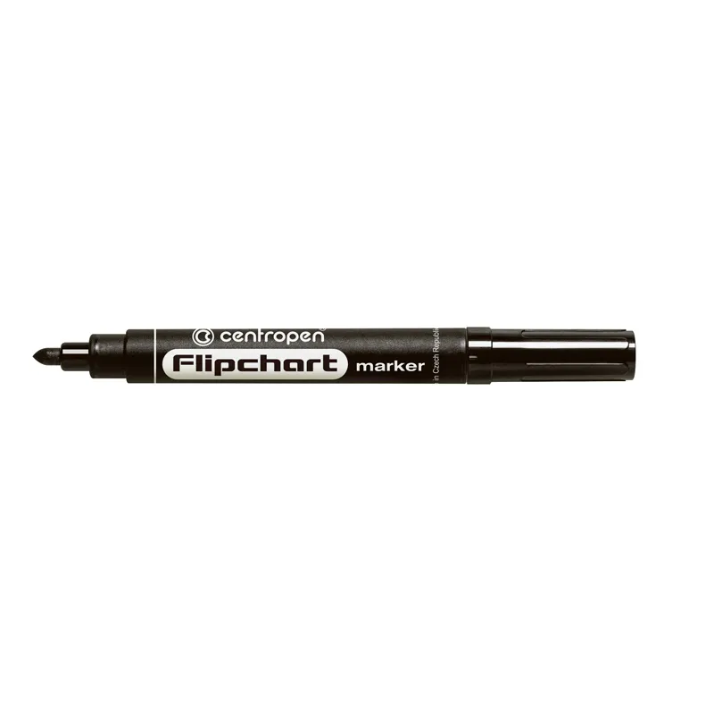 Маркер Flipchart 8550 2,5 мм круглый черный Centropen (8550/01) Маркер Flipchart 8550 2,5 мм круглый черный Centropen (8550/01)