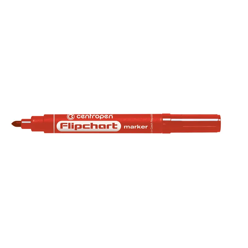 Маркер Flipchart 8550 2,5 мм круглий червоний Centropen (8550/02) - Фото 1