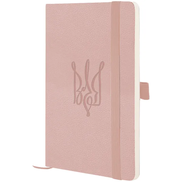 Книга записна Partner Soft Skin, 125х195, клітинка, пудрова, Воля Axent (8616-24-3-A) - Фото 3