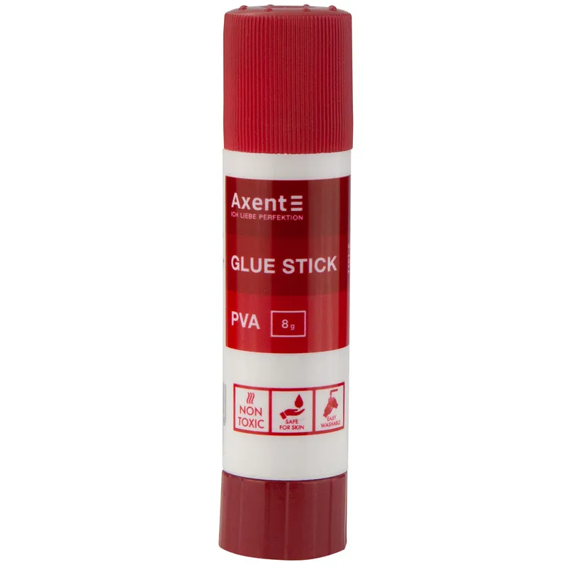 Клей-карандаш PVA, 8 г Axent (7101-A) Клей-карандаш PVA, 8 г Axent (7101-A)