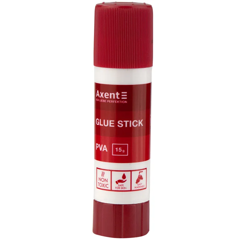 Клей-карандаш PVA, 15 г Axent (7102-A) Клей-карандаш PVA, 15 г Axent (7102-A)