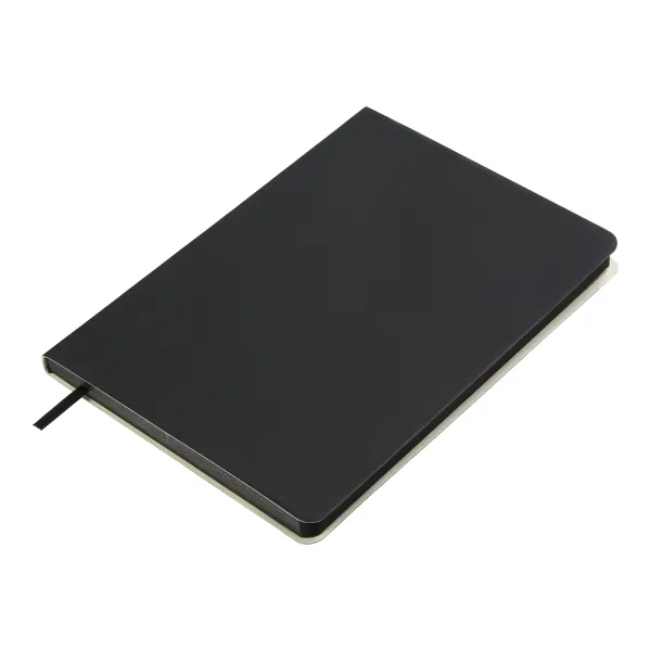 Блокнот деловой TOUCH ME А5, 96 л, линия, искусственная кожа, черная Buromax (BM.295202-01) - Фото 3