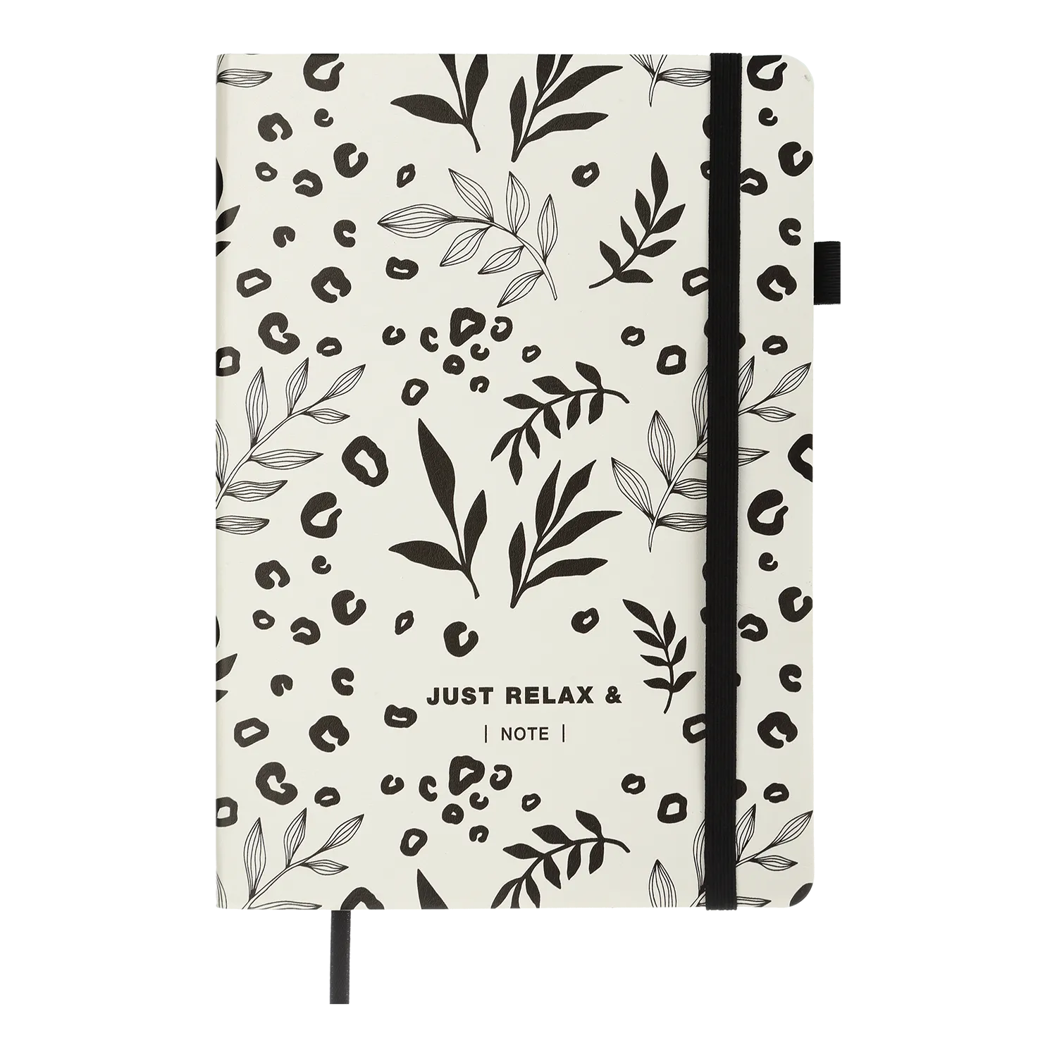 Блокнот деловой RELAX А5, 96 л, точка, искусственная кожа, белый Buromax (BM.295301-12) - Фото 1