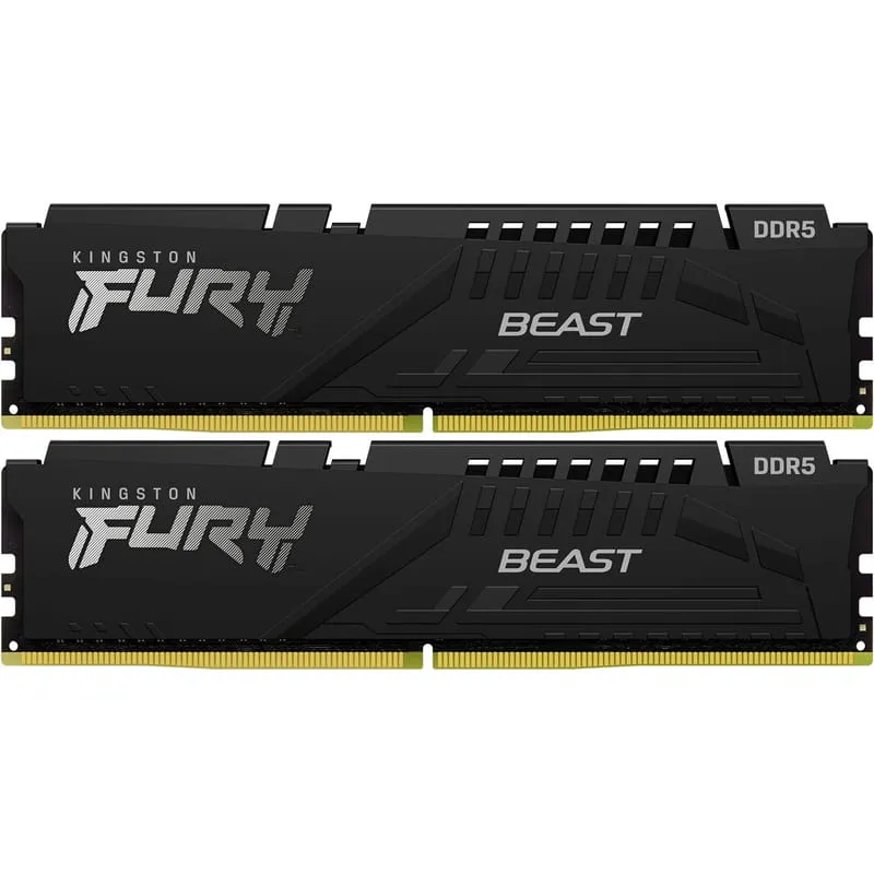 Память ПК DDR5 16GB KIT (8GBx2) 5600 FURY Beast EXPO Kingston (KF556C36BBEK2-16) Память ПК DDR5 16GB KIT (8GBx2) 5600 FURY Beast EXPO Kingston (KF556C36BBEK2-16)
