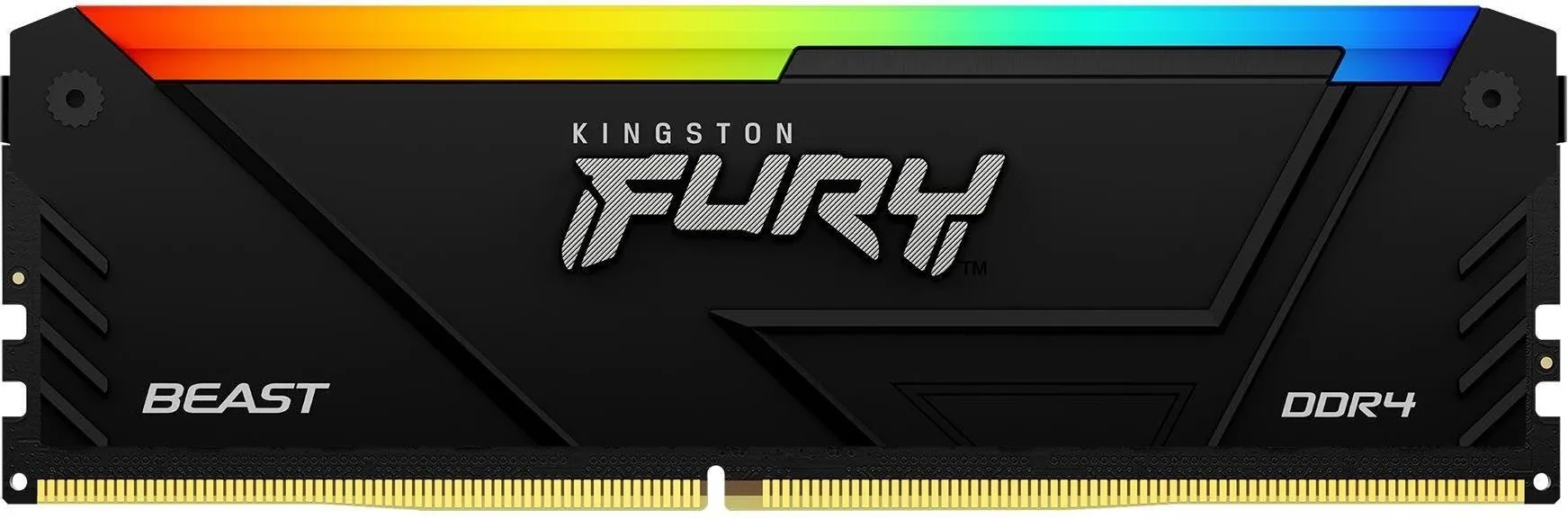 Память ПК DDR4 16GB KIT (8GBx2) 3600 FURY Beast RGB Kingston (KF436C17BB2AK2/16) Память ПК DDR4 16GB KIT (8GBx2) 3600 FURY Beast RGB Kingston (KF436C17BB2AK2/16)