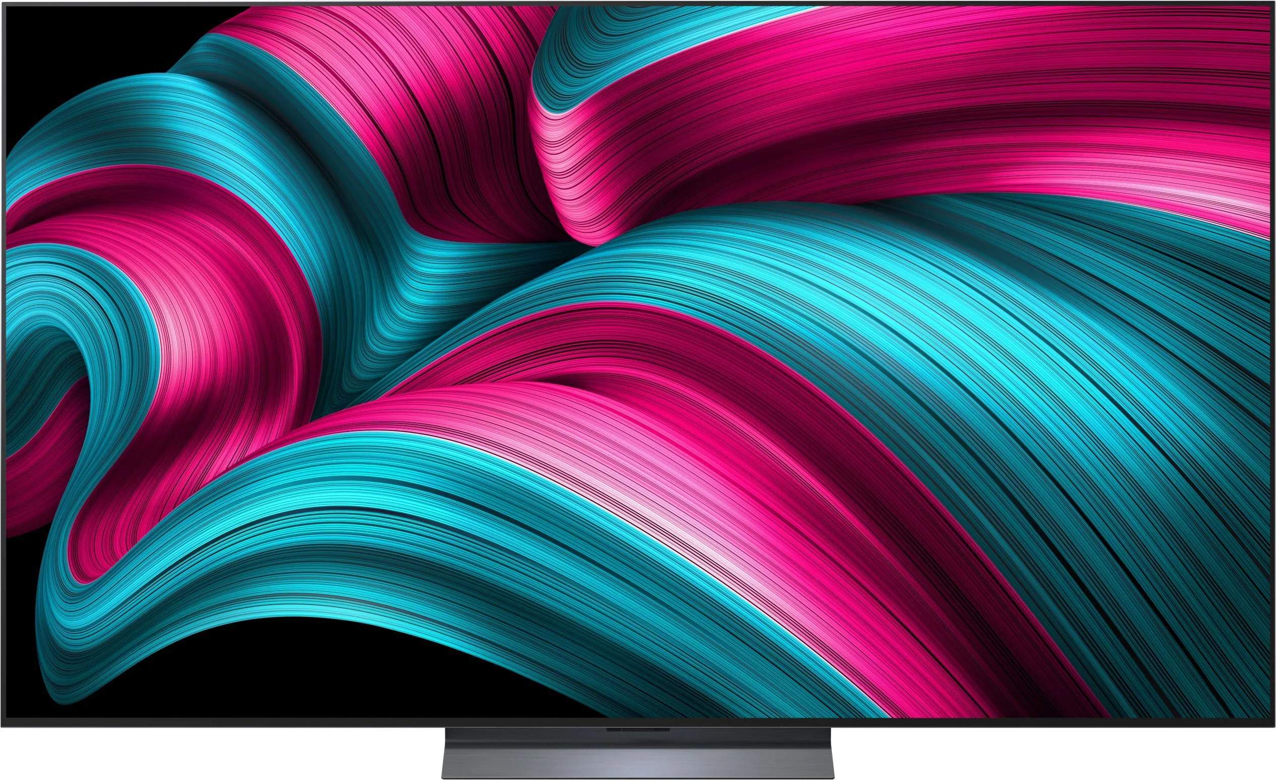 Телевизор 77" OLED 4K 120Hz (VRR 144Hz) Smart WebOS черный LG (OLED77C54LA) - Фото 2