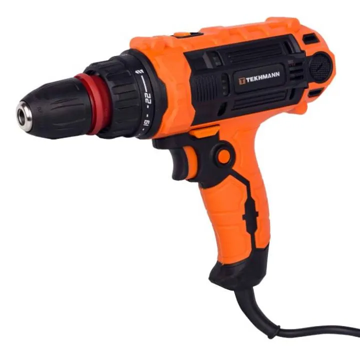 Шурупокрут-дриль TED-650/2 DFR 650Вт 40Нм 450·1700об·хв Tekhmann (853793) Шурупокрут-дриль TED-650/2 DFR 650Вт 40Нм 450·1700об·хв Tekhmann (853793)