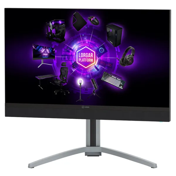 Монітор 27" 27MP1 UHD MiniLED 1ms IPS 160Hz Lorgar (LRG-27MP1U160-GY) - Фото 3