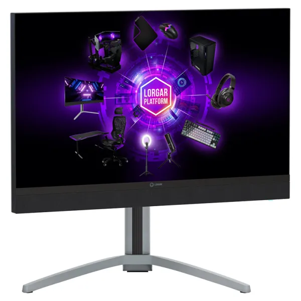 Монітор 27" 27MP1 UHD MiniLED 1ms IPS 160Hz Lorgar (LRG-27MP1U160-GY) - Фото 5