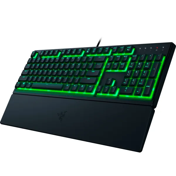 Клавиатура USB-A мембранная, RGB, Ornata V3 X, EN/UK, чёрная Razer (RZ03-04471900-R371) - Фото 5
