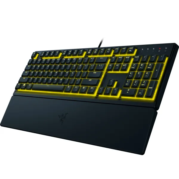 Клавиатура USB-A мембранная, RGB, Ornata V3 X, EN/UK, чёрная Razer (RZ03-04471900-R371) - Фото 10