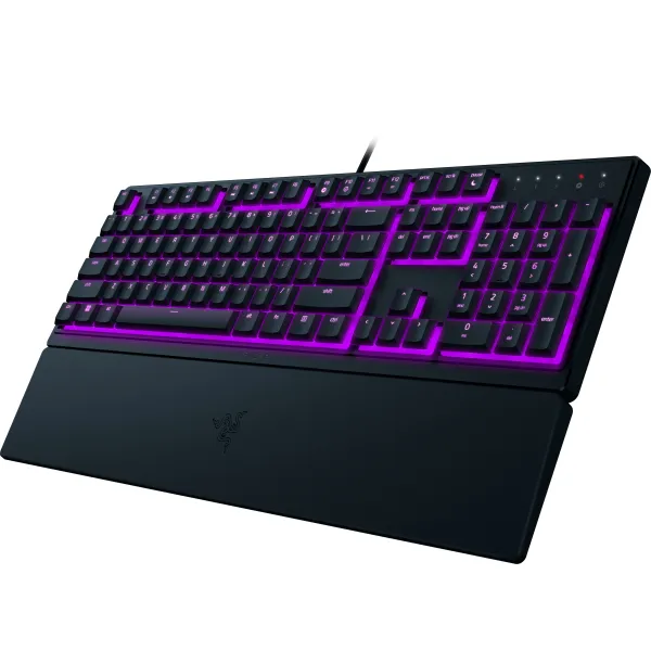 Клавиатура USB-A мембранная, RGB, Ornata V3 X, EN/UK, чёрная Razer (RZ03-04471900-R371) - Фото 15