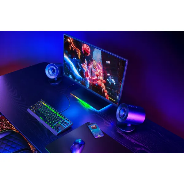 Система акустична Nommo V2 X 2.0, USB, BT, чорна Razer (RZ05-04760100-R3G1) - Фото 4