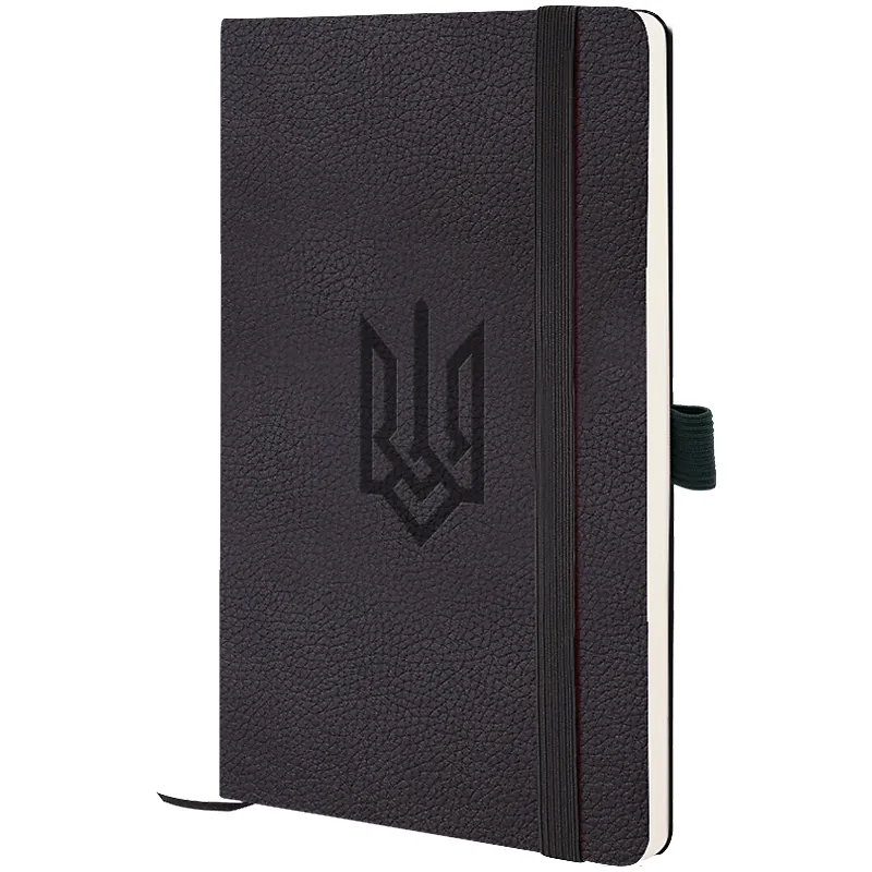 Книга записная Partner Soft Skin 125х195, 96 л, чёрная, Герб Axent (8616-01-1-A) Книга записная Partner Soft Skin 125х195, 96 л, чёрная, Герб Axent (8616-01-1-A)