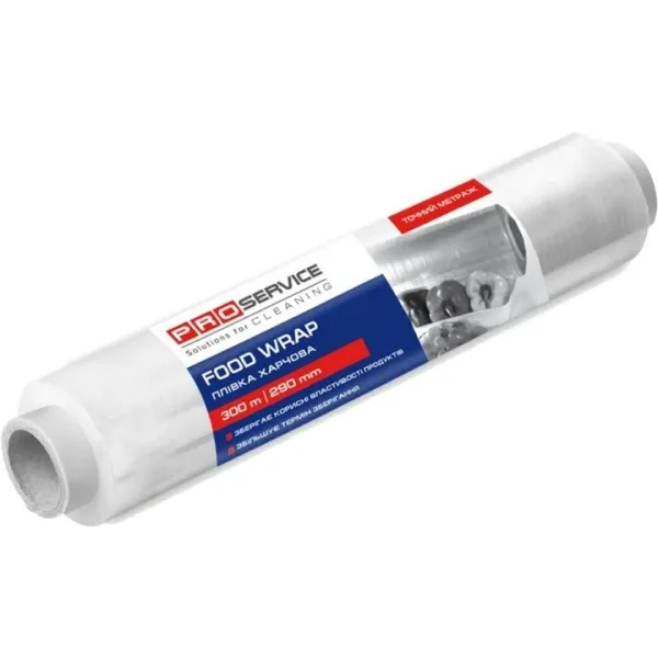 Пленка пищевая PE, 300 м х 29 см, 7 мкм Optimum (14538015) - Фото 9