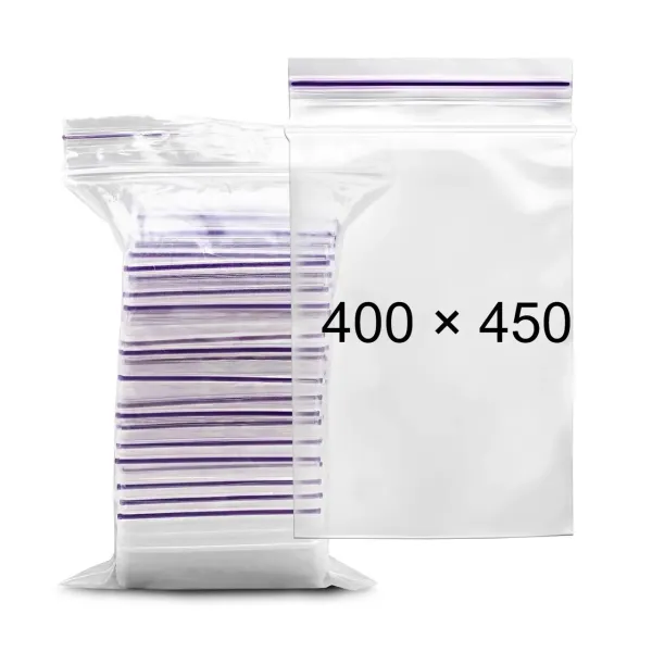 Пакеты-зипперы 400х450 мм 50 мкм, 100 шт/уп PRO service (14538800) - Фото 12