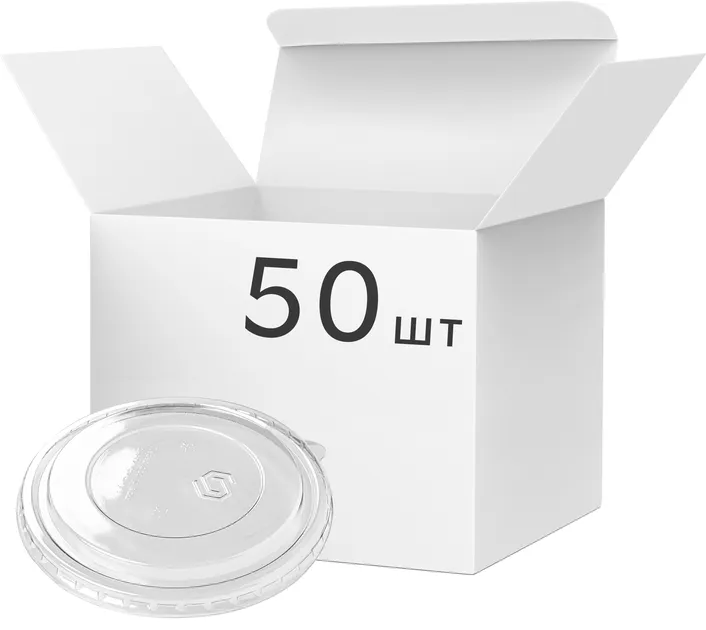 Крышка PET для крафт контейнера круглая d150 мм, 750 мл 50 шт/уп PRO service (14540804) Крышка PET для крафт контейнера круглая d150 мм, 750 мл 50 шт/уп PRO service (14540804)