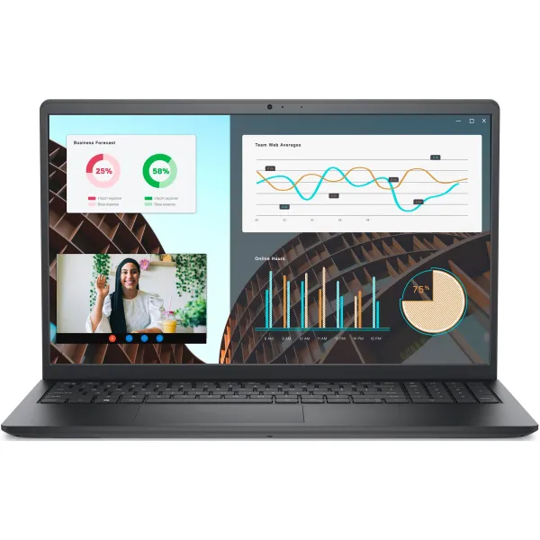 Ноутбук Vostro 3530 15.6" FHD AG, Intel i5-1334U, 16GB, F512GB, UMA, Win11P, черный Dell (N0092PVNB3530UA_W11P)