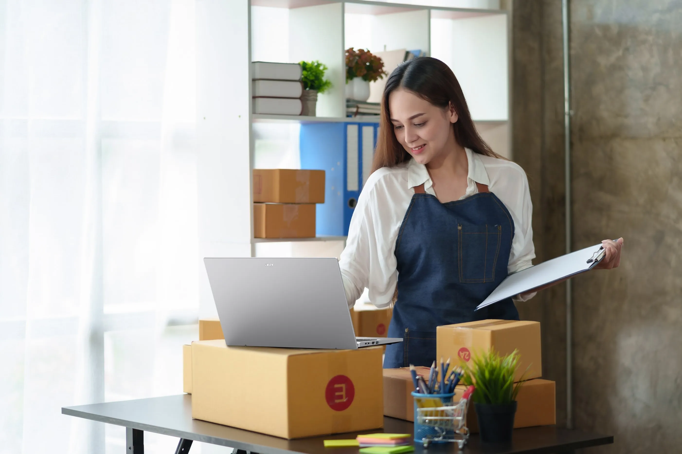 Ноутбук Extensa EX215-57 15.6" FHD IPS, Intel i3-1315U, 8GB, F512GB, UMA, Lin, серебристый Acer (NX.EJAEU.002) - Фото 10