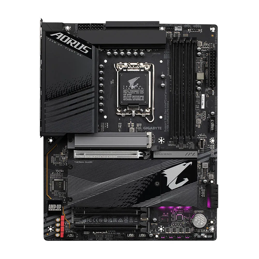 Материнская плата Z790 AORUS ELITE DDR4 s1700 Z790 4xDDR4 M.2 HDMI ATX GIGABYTE (Z790_A_ELITE_DDR4) Материнская плата Z790 AORUS ELITE DDR4 s1700 Z790 4xDDR4 M.2 HDMI ATX GIGABYTE (Z790_A_ELITE_DDR4)