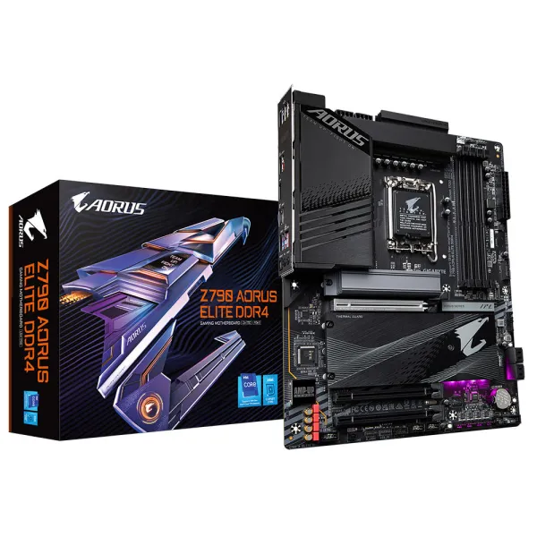 Материнська плата Z790 AORUS ELITE DDR4 s1700 Z790 4xDDR4 M.2 HDMI ATX GIGABYTE (Z790_A_ELITE_DDR4) - Фото 5