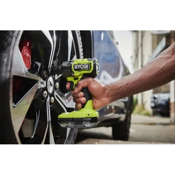 Гайковерт ударный аккумуляторный ONE+ HP RIW18C-0 18В 2800об·мин 450Нм 1/2" 4 скорости 1.2кг без АКБ и ЗУ Ryobi (5133005898) - Фото 5