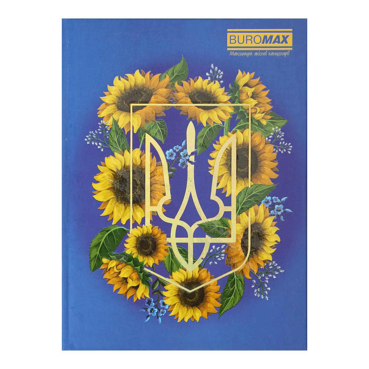 Блокнот UKRAINE, А5, 96 л, клетка, твердая картонная обложка, синяя Buromax (BM.24511101-02) Блокнот UKRAINE, А5, 96 л, клетка, твердая картонная обложка, синяя Buromax (BM.24511101-02)