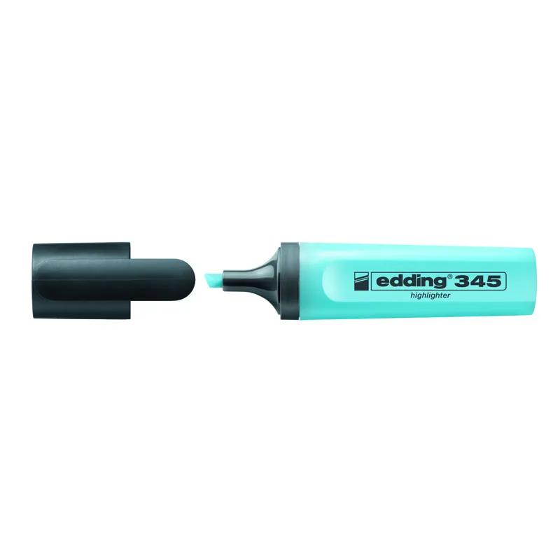 Маркер Highlighter e-345 2-5 мм клиноподібний блакитний Edding (e-345/10) Маркер Highlighter e-345 2-5 мм клиноподібний блакитний Edding (e-345/10)