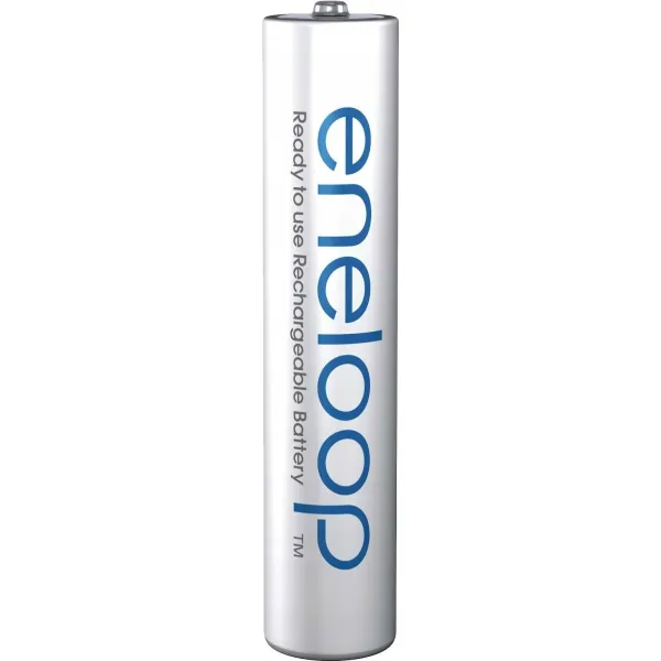 Акумулятор AAA 800 мАч NI-MH Eneloop з кейсом для зберігання 4 шт Panasonic (BK-4MCDEC4CP) - Фото 1