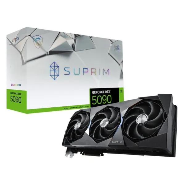 Видеокарта GeForce RTX 5090 32GB GDDR7 SUPRIM SOC MSI (912-V530-012) - Фото 5
