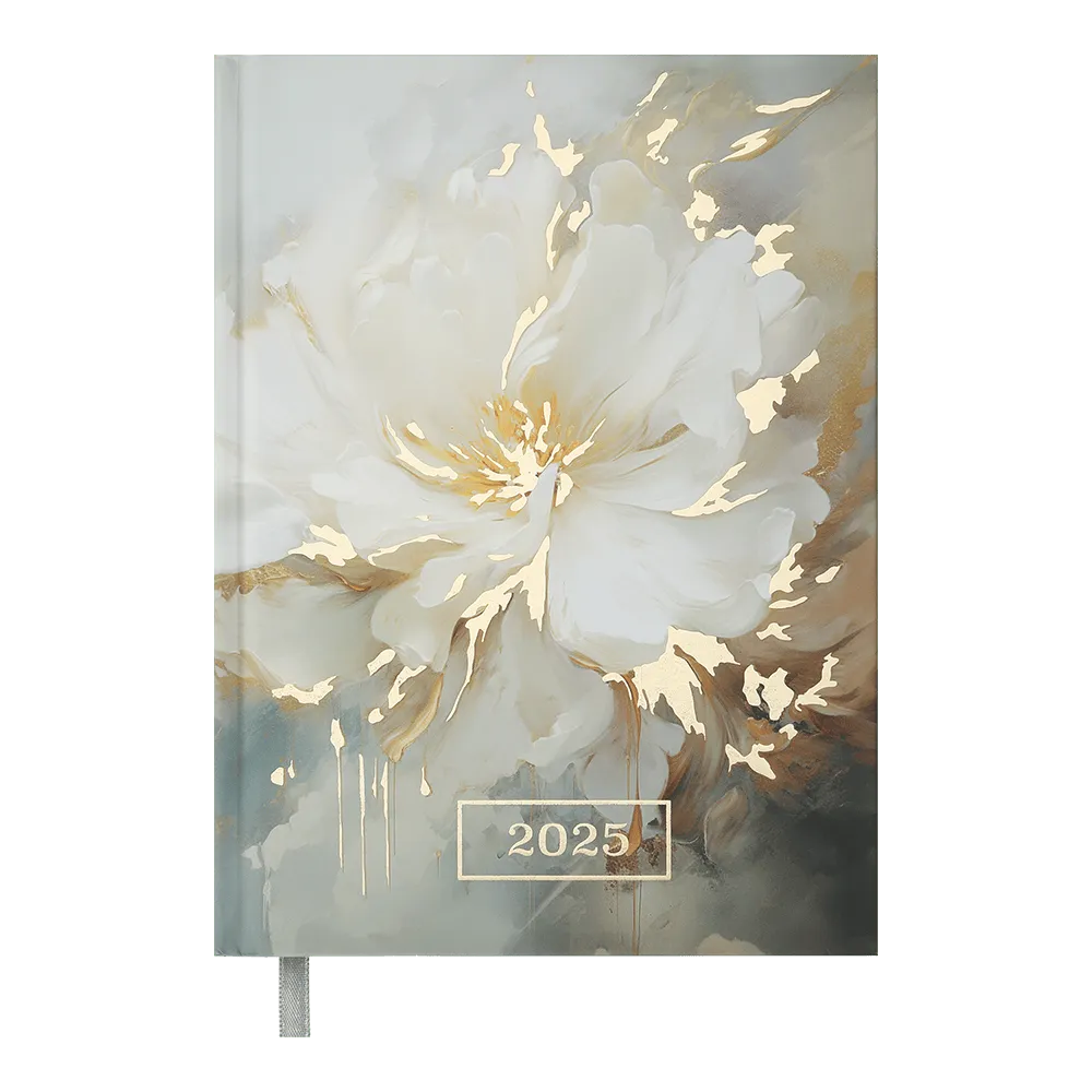 Ежедневник датированный 2025 A5, 336 л, белый SPOLETO Buromax (BM.2168-12) Ежедневник датированный 2025 A5, 336 л, белый SPOLETO Buromax (BM.2168-12)