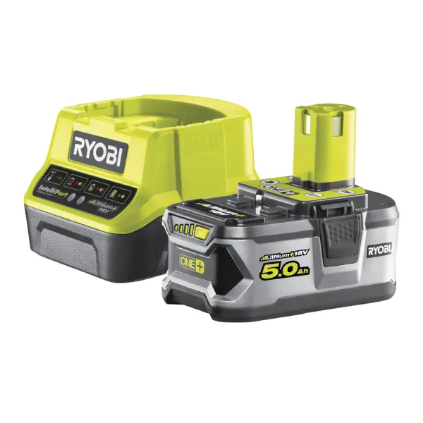 Набір акумулятора та зарядного пристрою ONE+ RC18120-150 18В 1х5А·год ЗП 2А Ryobi (5133003366)
