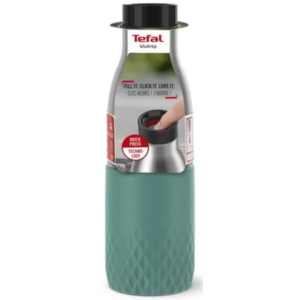 Термопляшка Bludrop, 500мл, зелена Tefal (N3110610) - Фото 3