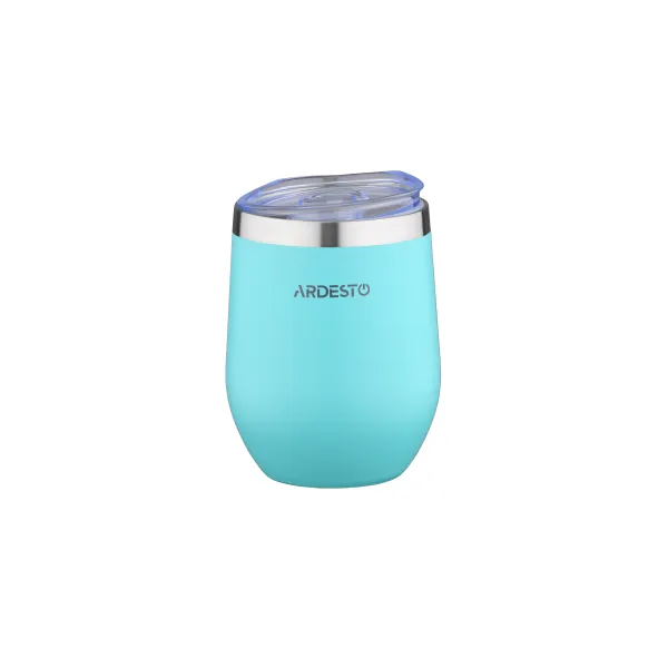 Термочашка Compact Mug, 350мл, голубая Ardesto (AR2635MMS) - Фото 11