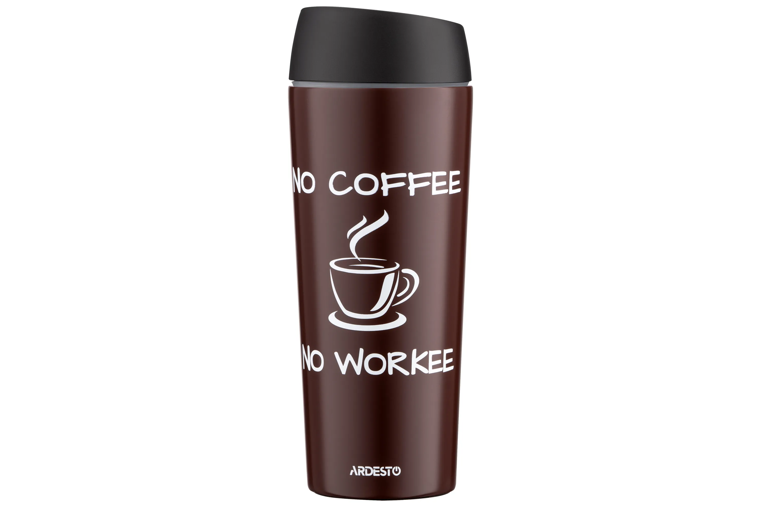 Термочашка Coffee Time, 450мл, коричневая Ardesto (AR2645CB) Термочашка Coffee Time, 450мл, коричневая Ardesto (AR2645CB)