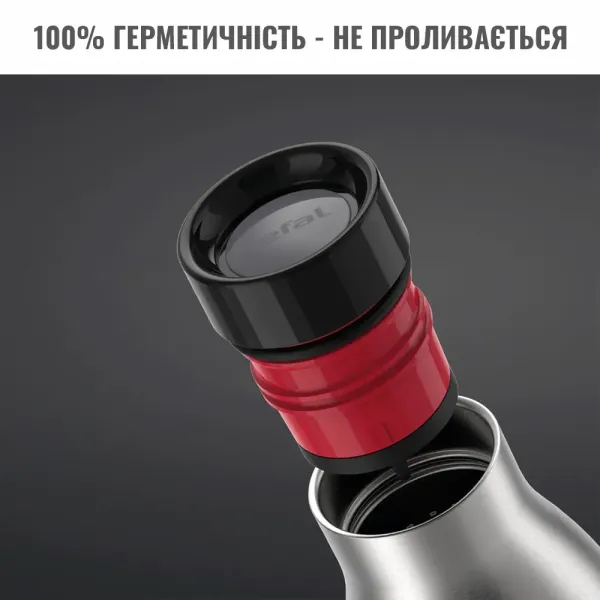 Термопляшка Bludrop, 700мл, чорна Tefal (N3111110) - Фото 6