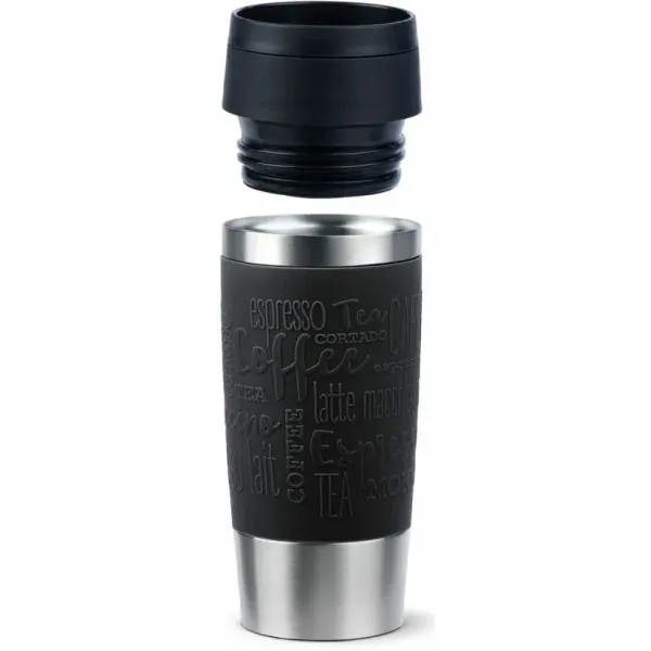 Термочашка Travel Mug Classic, 360мл, черная Tefal (N2020210) - Фото 2