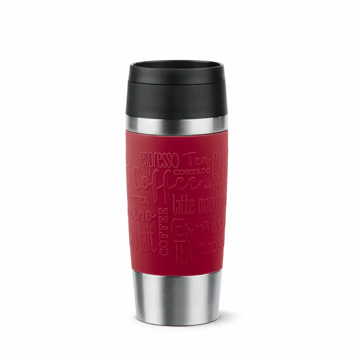 Термочашка Travel Mug Classic, 360мл, красная Tefal (N2020410) - Фото 1