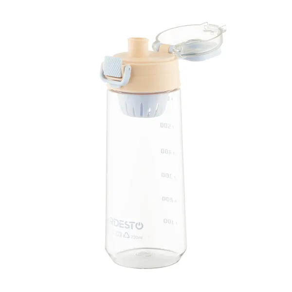 Бутылка для воды Ardesto с отсеком для фруктов Duo, 720 мл, розовая с фиолетовым (AR2272DO) - Фото 4