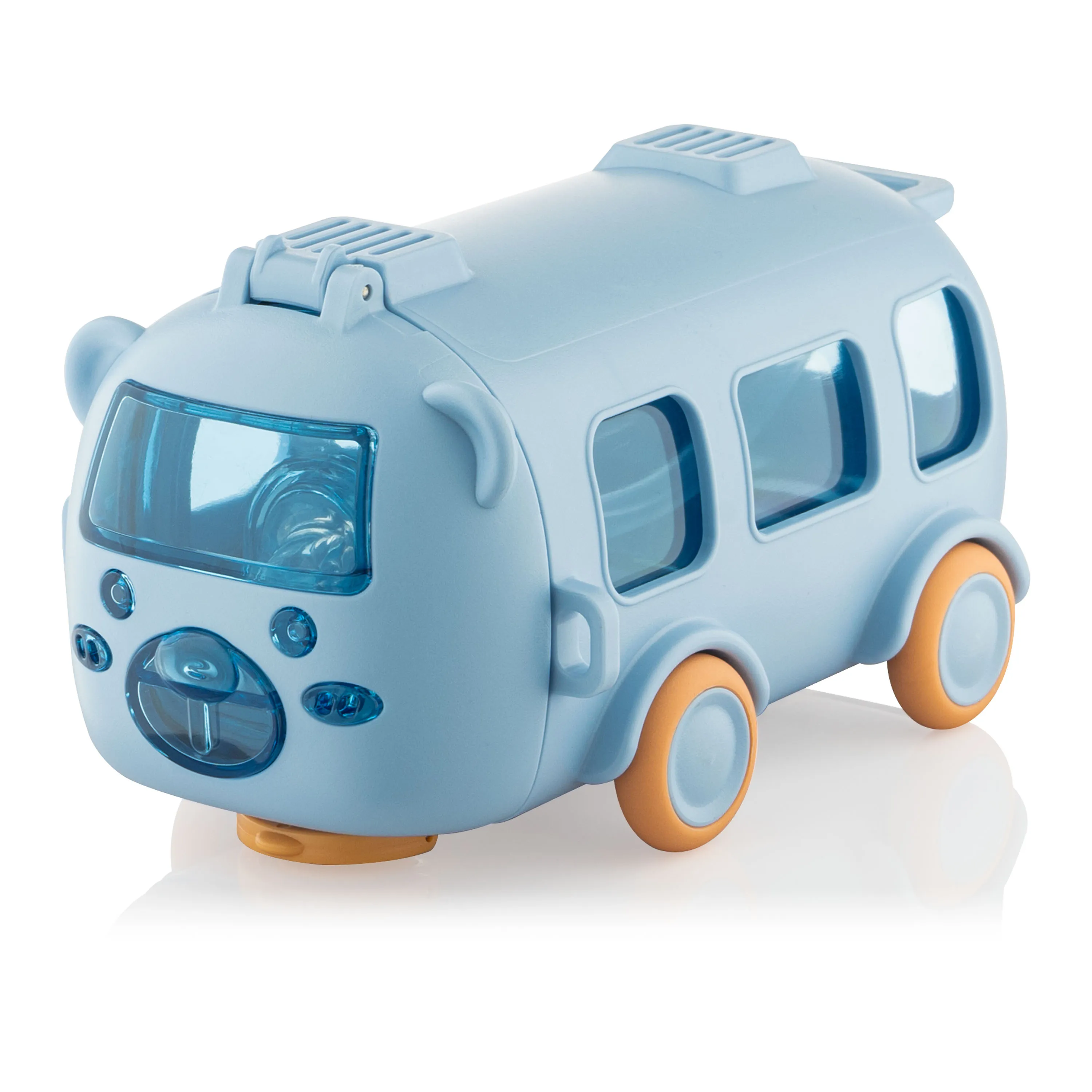 Пляшка для води Bear Bus 500мл, блакитна Ardesto (AR2250BB) Пляшка для води Bear Bus 500мл, блакитна Ardesto (AR2250BB)