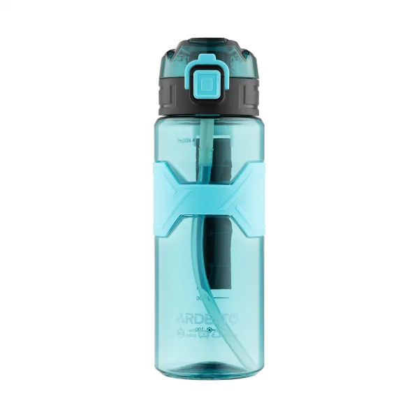 Пляшечка для води Ardesto 800 мл блакитна Fitness (AR2280EB) - Фото 2