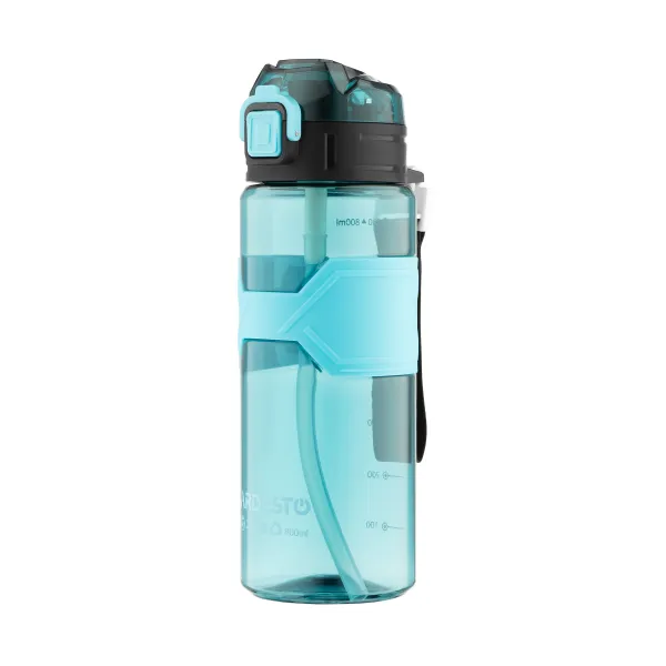 Пляшечка для води Ardesto 800 мл блакитна Fitness (AR2280EB) - Фото 3