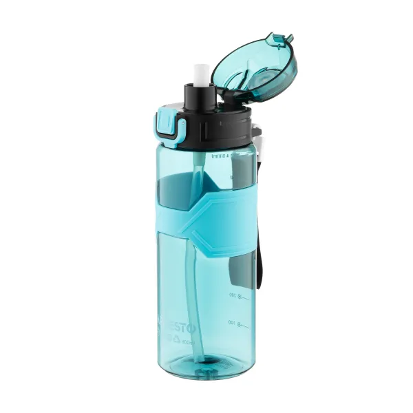 Пляшечка для води Ardesto 800 мл блакитна Fitness (AR2280EB) - Фото 4