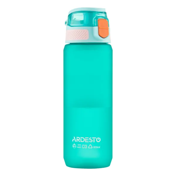 Пляшечка для води Ardesto 800 мл блакитна Matte (AR2281MB) - Фото 3